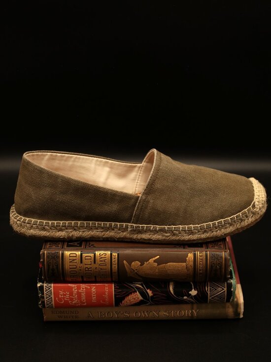 Polo Canvas Espadrilles, Olive main image 5